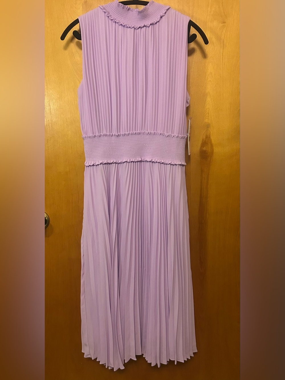 NWT Nanette Lepore Pleated Dress size 10 Orchid Bloom